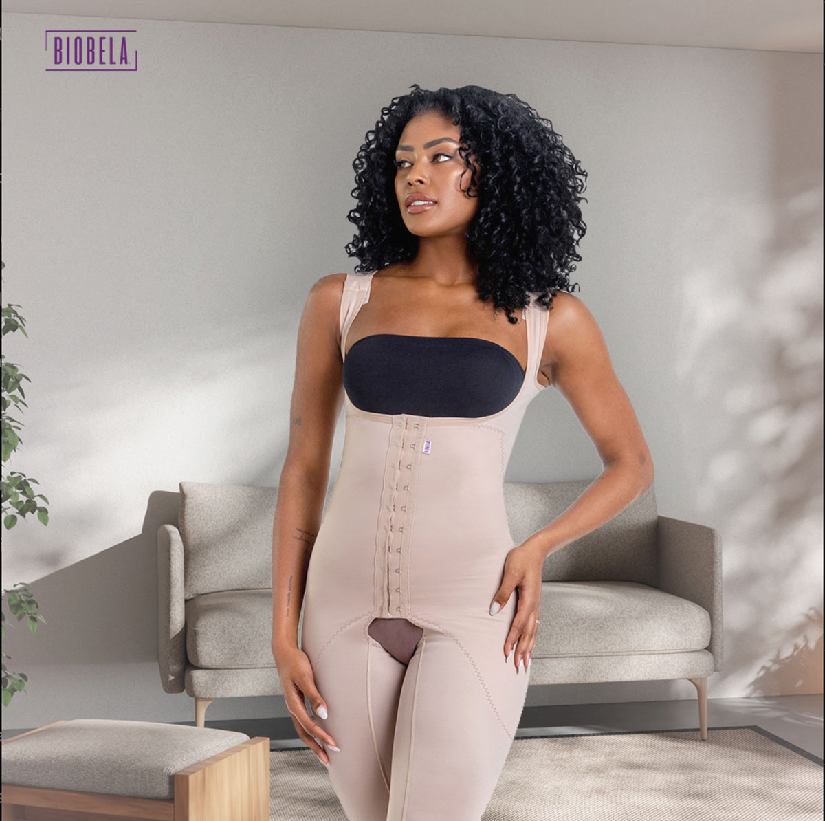 1604 -  MODELADOR SHORT CAVADO CORSELET (SEM SUTIÃ) BIOBELA 180,00€