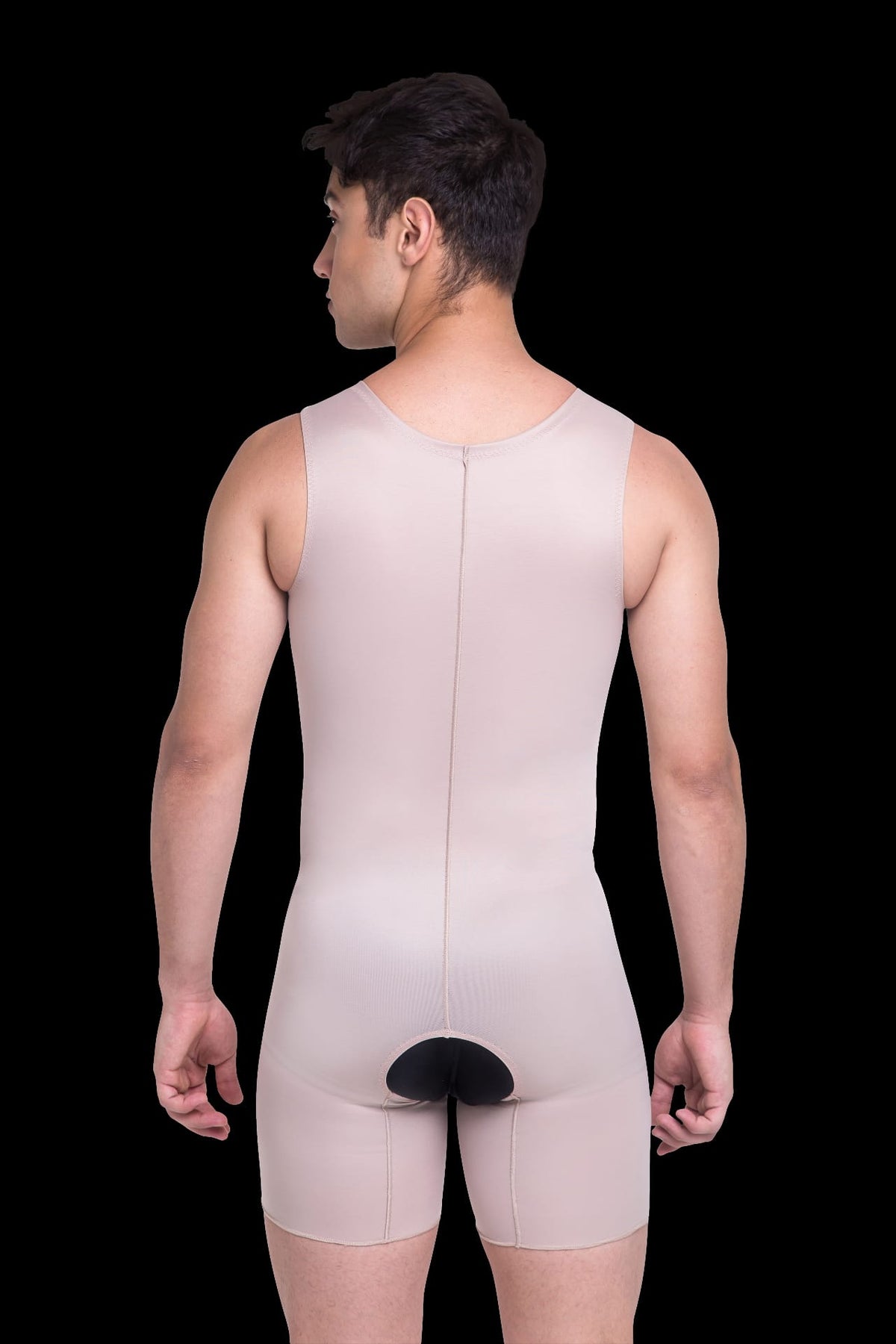 CINTA PÓS CIRÚRGICA - MACAQUINHO SHORTS COM ALÇA REGATA ( MASCULINO)